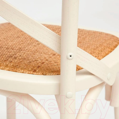 Стул Tetchair Secret De Maison Cross 49.5x53.5x87 (дерево береза/Butter White)