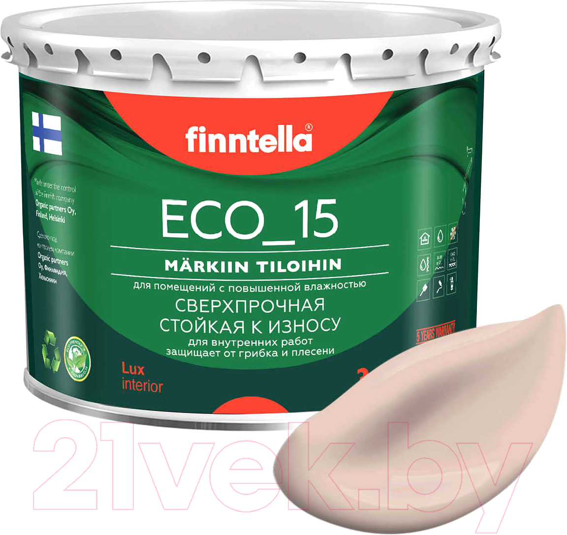 Краска Finntella Eco 15 Kerma / F-10-1-3-FL103