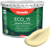 Краска Finntella Eco 15 Sade / F-10-1-3-FL116 (2.7л, светло-желтый) - 