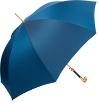 

Зонт-трость Pasotti, Tigre Gold Oxford Blu