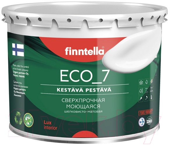 Краска Finntella Eco 7 White / F-09-2-3-White