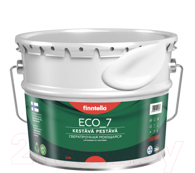 Краска Finntella Eco 7 White / F-09-2-9-White (9л, белый)