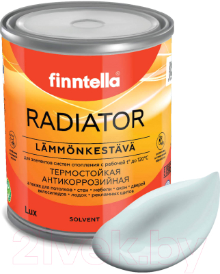 Краска Finntella Radiator Kylma / F-19-1-1-FL007 (900мл, холодный голубой)