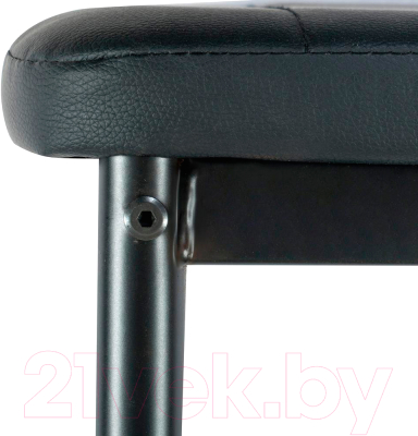 Стул Tetchair Easy Chair металл/экокожа 40x42x95.5 (черный)