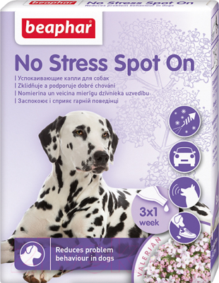 Средство успокаивающее для животных Beaphar No Stress Spot On Dog / 13912