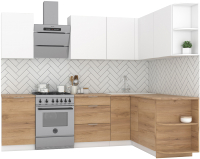 

Готовая кухня, Микс Топ-18 2x1.7м правая