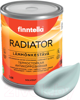 Краска Finntella Radiator Aamu / F-19-1-1-FL019 (900мл, светло-голубой)