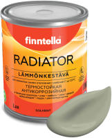 Краска Finntella Radiator Suojaa / F-19-1-1-FL024 (900мл, серо-зеленый) - 