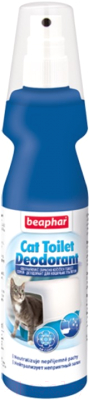 Средство для нейтрализации запахов Beaphar Cat Toilet Deodorant / 14196 (150мл)