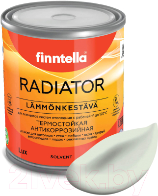 Краска Finntella Radiator Minttu / F-19-1-1-FL028 (900мл, светло-зеленый)