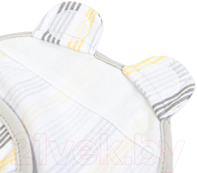 Пеленка-кокон детская Summer Infant Swaddleme 57946 (S/M, полоски/желтый/серый)