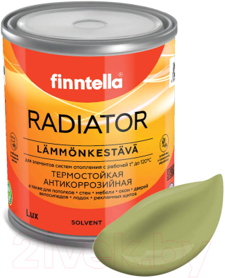 Краска Finntella Radiator Metsa / F-19-1-1-FL032 (900мл, зеленый)