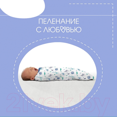 Набор пеленок-коконов детских Summer Infant Swaddleme 55640 (S, экскурсия по сафари)