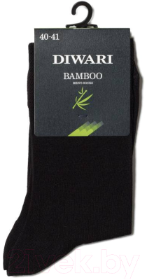 Изображение товара Носки Diwari Bamboo 000 (р.25, черный)