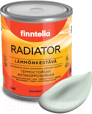Краска Finntella Radiator Vetta / F-19-1-1-FL039 (900мл, бледно-бирюзовый)