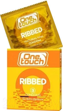Презервативы One Touch Ribbed  (3шт)