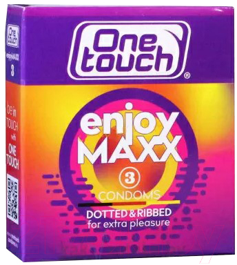 Презервативы One Touch Enjoy MAXX (3шт)