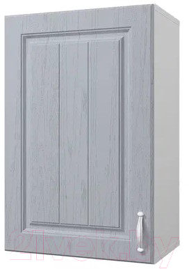 Шкаф навесной для кухни Горизонт Мебель Принцесса 45 (серый)
