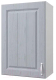 Миниатюра изображения товара Шкаф навесной для кухни Горизонт Мебель Принцесса 45 (серый)