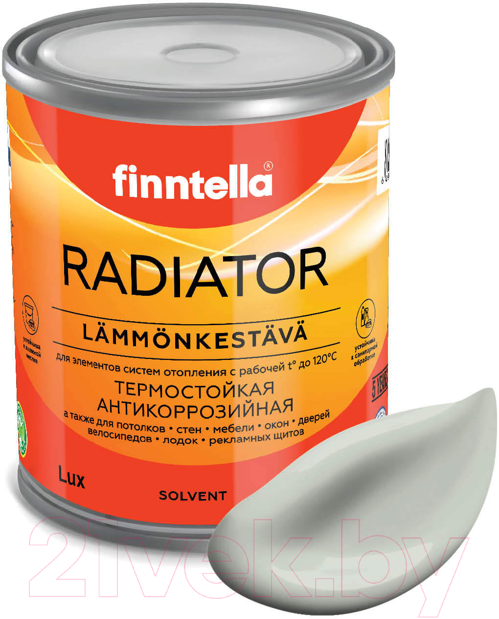 Краска Finntella Radiator Kanarian / F-19-1-1-FL054