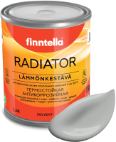 Краска Finntella Radiator Joki / F-19-1-1-FL060 (900мл, серый) - 