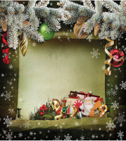 

Набор сервировочных салфеток JoyArty, Рождественский коллаж / np_21458