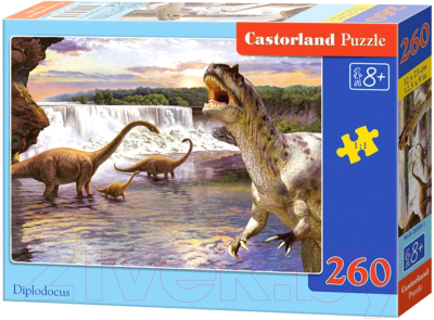 Пазл Castorland Динозавры / B-26616 (260эл)
