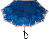 

Зонт-трость Pasotti, Becolore Blu Georgin Plastica