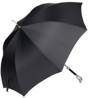 

Зонт-трость Pasotti, Fido Silver Rombes Black