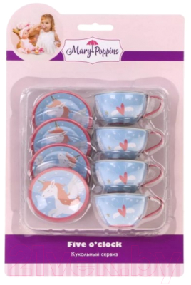 Набор игрушечной посуды Mary Poppins Единорог / 453277