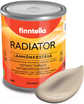 Краска Finntella Radiator Kentta / F-19-1-1-FL096 (900мл, бежевый)