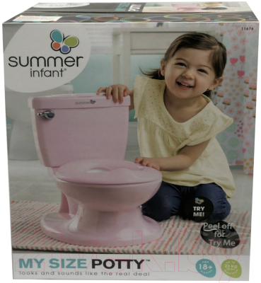 Детский горшок Summer My Size Potty Infant 11676 (розовый)