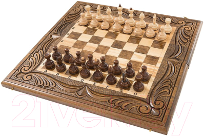 Изображение товара Набор настольных игр Mirzoyan Шахматы и нарды / am454