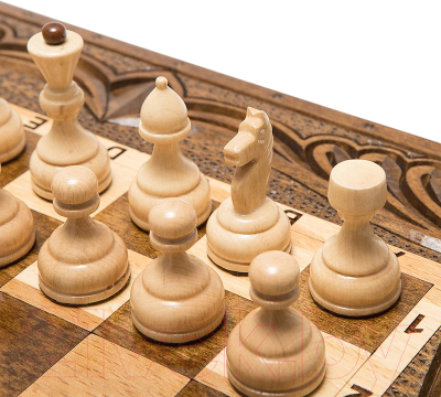 Изображение товара Набор настольных игр Mirzoyan Шахматы и нарды / am454