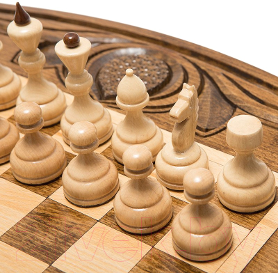 Изображение товара Набор настольных игр Mirzoyan Шахматы + нарды / am451