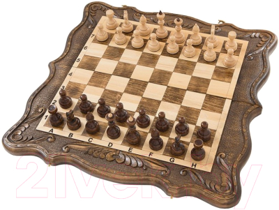 Изображение товара Набор настольных игр Mirzoyan Шахматы + нарды / am452