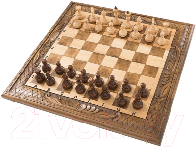 Изображение товара Набор настольных игр Mirzoyan Шахматы + нарды / am453