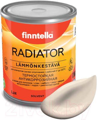 Краска Finntella Radiator Manteli / F-19-1-1-FL100 (900мл, бежевый)