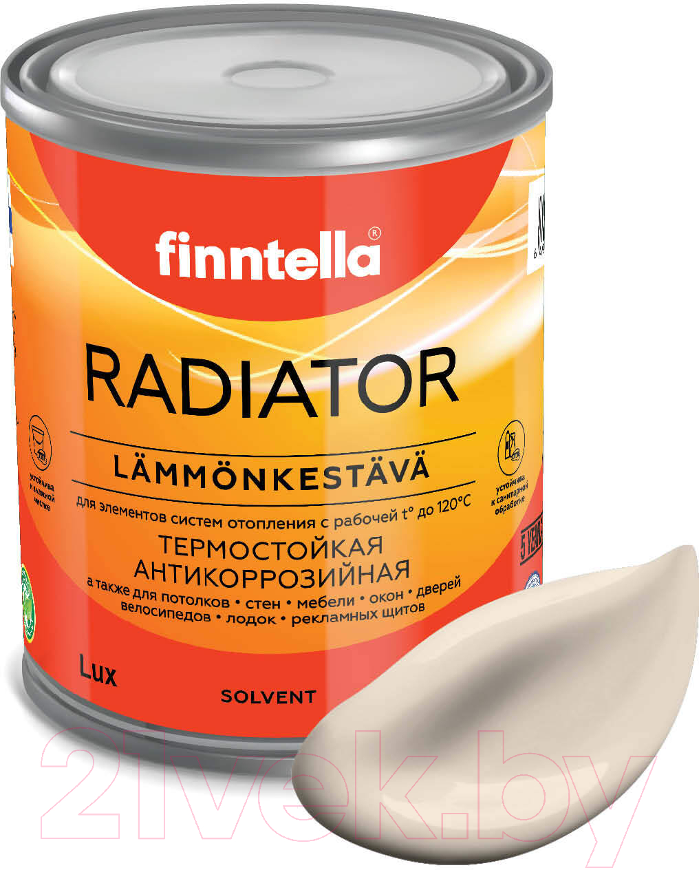 Краска Finntella Radiator Silkki / F-19-1-1-FL101