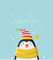 

Набор сервировочных салфеток JoyArty, Пингвин в новогоднюю ночь / np_290615