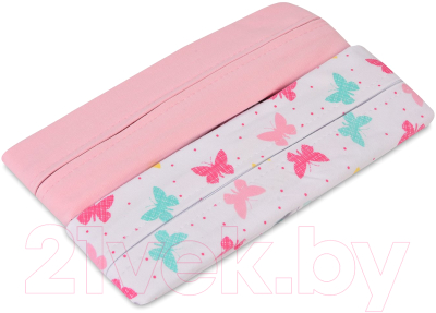 Набор пеленок-коконов детских Summer Infant Swaddlepod 58343 (бабочки/розовый)