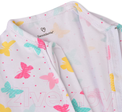 Набор пеленок-коконов детских Summer Infant Swaddlepod 58343 (бабочки/розовый)