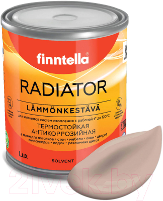 Краска Finntella Radiator Jauhe / F-19-1-1-FL102 (900мл, теплый бежевый)