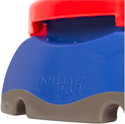 Дорожный горшок Potette Plus 23011DMR (красный/голубой)