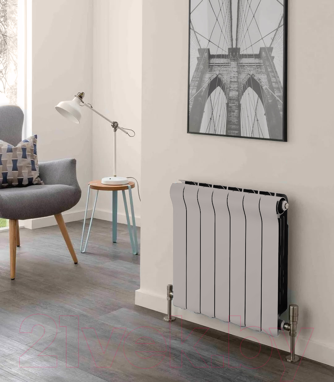 Краска Finntella Radiator Laventeli Pitsi / F-19-1-1-FL105 (900мл, светло-лиловый)