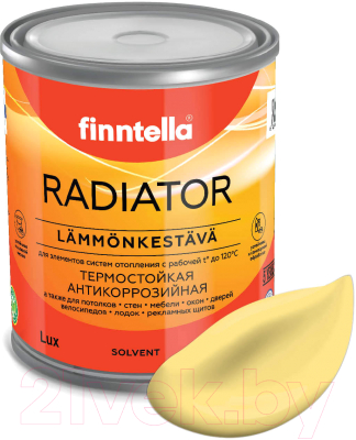 Краска Finntella Radiator Aurinko / F-19-1-1-FL115 (900мл, палевый)