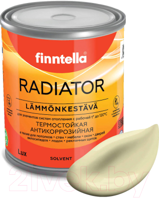 Краска Finntella Radiator Cocktail / F-19-1-1-FL119 (900мл, жемчужно-белый)