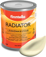 Краска Finntella Radiator Ivory / F-19-1-1-FL120 (900мл, светло-желтый) - 