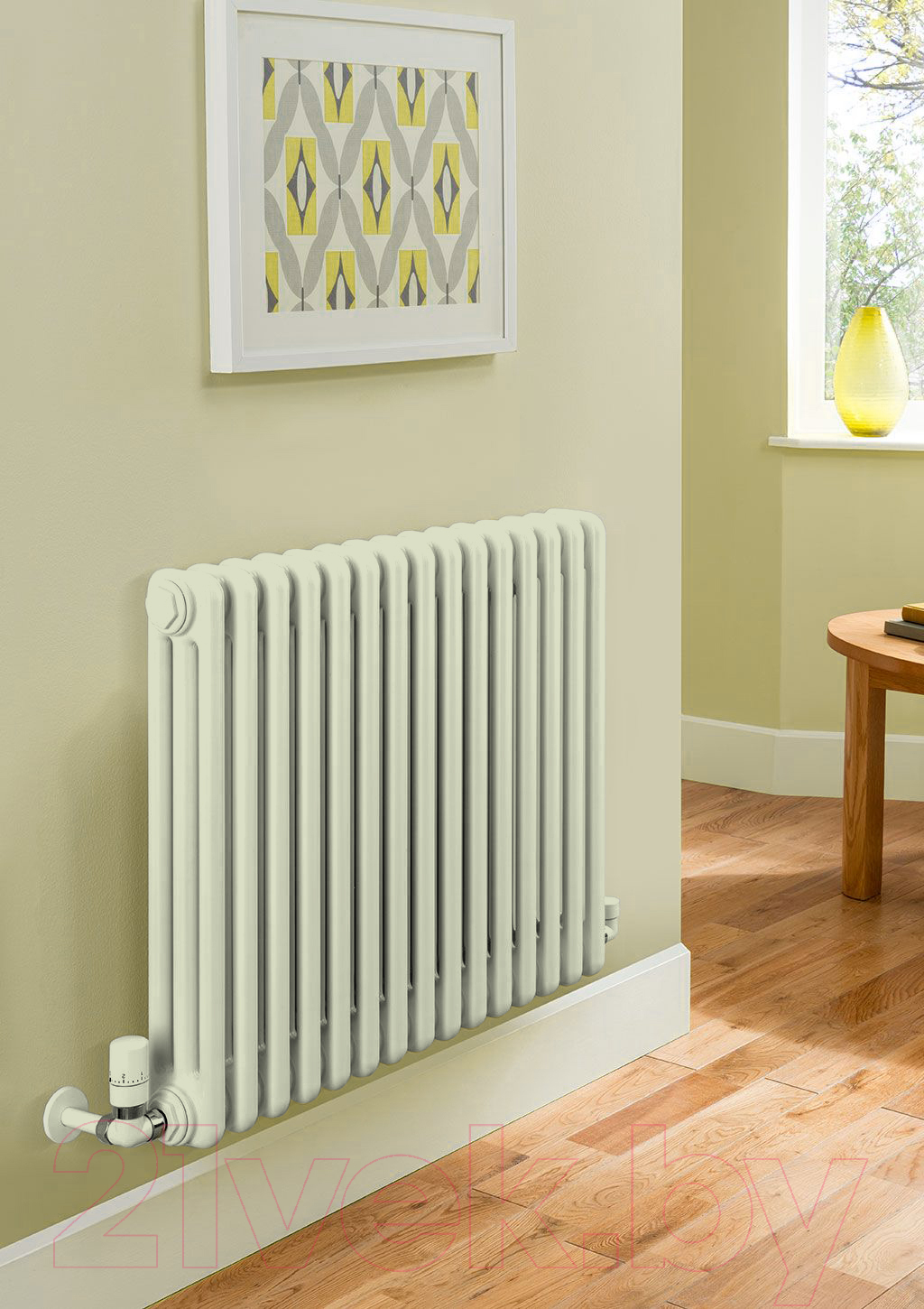 Краска Finntella Radiator Lootus / F-19-1-1-FL122 (900мл, пастельно зеленовато-желтый)