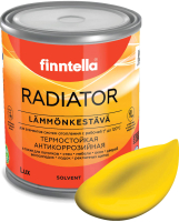 Краска Finntella Radiator Keltainen / F-19-1-1-FL129 (900мл, желтый) - 